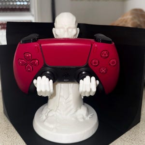 controller stand, Phone holder, Phone dock, Controller display, Gift for him, Gamer decor, desk accessory, controller stand 3d printed stand