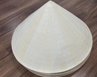 Vietnamese Rice Farmer Conical Palm Bamboo Leaf Vietnam