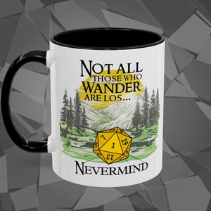 Tasse RPG de contrôle de survie | LOTR D&D d20 Critical Fail Meme | Donjons et dragons