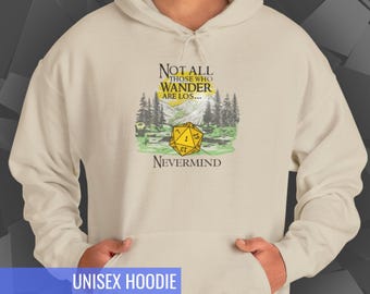 Survival Check RPG Hoodie | Funny LOTR D&D Meme Sweatshirt | Tabletop Gamer Gift