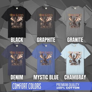 Comfort Colors unisex T-shirt featuring a Fourth Wing fantasy design inspired by the Empyrean Series. Premium quality 100% cotton shirt with a soft, relaxed fit, available in 14 colors and plus sizes. Bookish fantasy apparel inspired by Iron Flame, Onyx Storm, Basgiath War College, Dragon Riders, Fly or Die, and the Riders Quadrant, for fans of Violet Sorrengail, Xaden Riorson, and Rebecca Yarros.