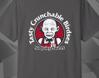 Golem KFC Shirt | Funny LOTR Meme Graphic Tee | Tabletop RPG Gamer Gift