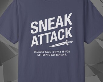Sneak Attack D&D Shirt | Dungeons and Dragons RPG Tee | DnD Gift