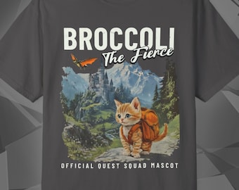 Broccoli The Fierce Shirt | Quest Squad Mascot | Empyrean Series | Fourth Wing Fan Tee