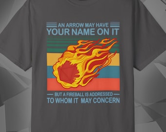 Camiseta con meme de bola de fuego de RPG, camiseta divertida de D&D, regalo para jugadores de juegos de rol de mesa.