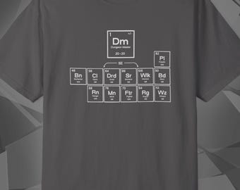 Periodic Table D&D Shirt | Dungeons and Dragons Classes | Tabletop RPG Player Gift