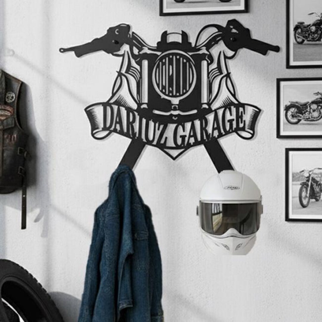 Custom Garage Hanging Hook,personalized Man Cave Hook,garage Coat