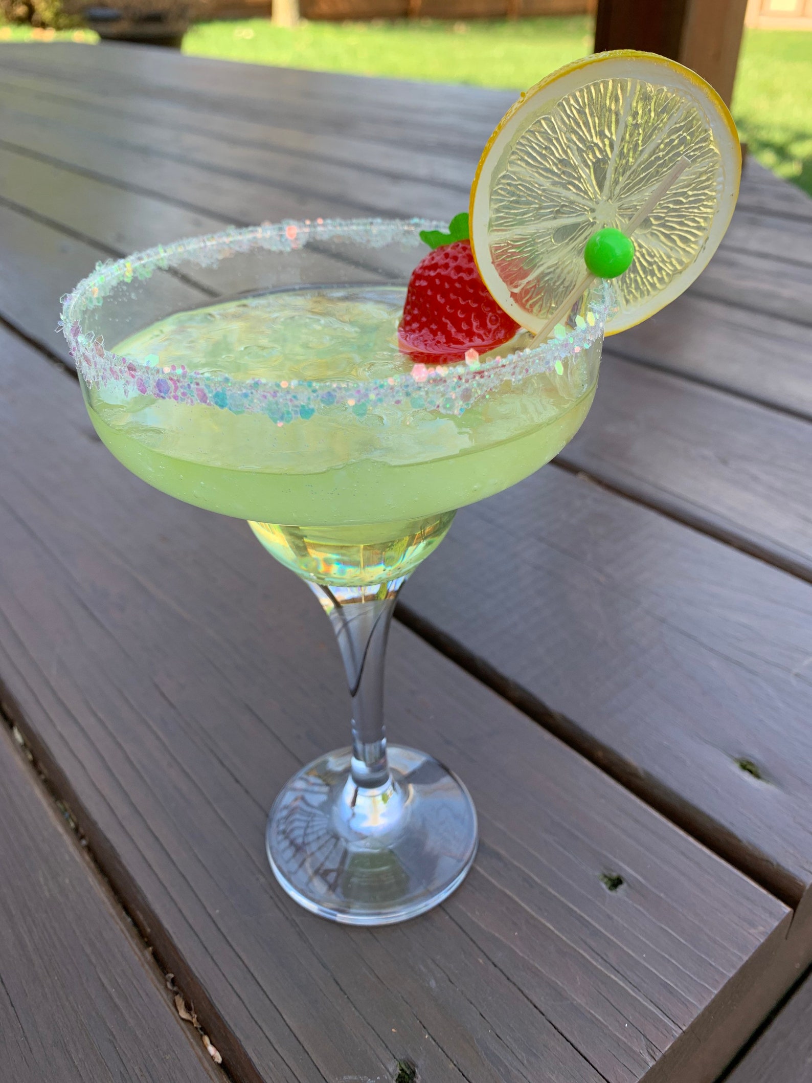 Fake margarita fake drink fake frozen tropical drink fake Etsy