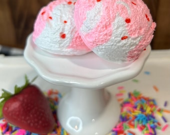 Fake ice cream scoops, summer tiered tray decor, mini scoops, faux desserts, photo props, fake sweets, faux ice cream, summer decor