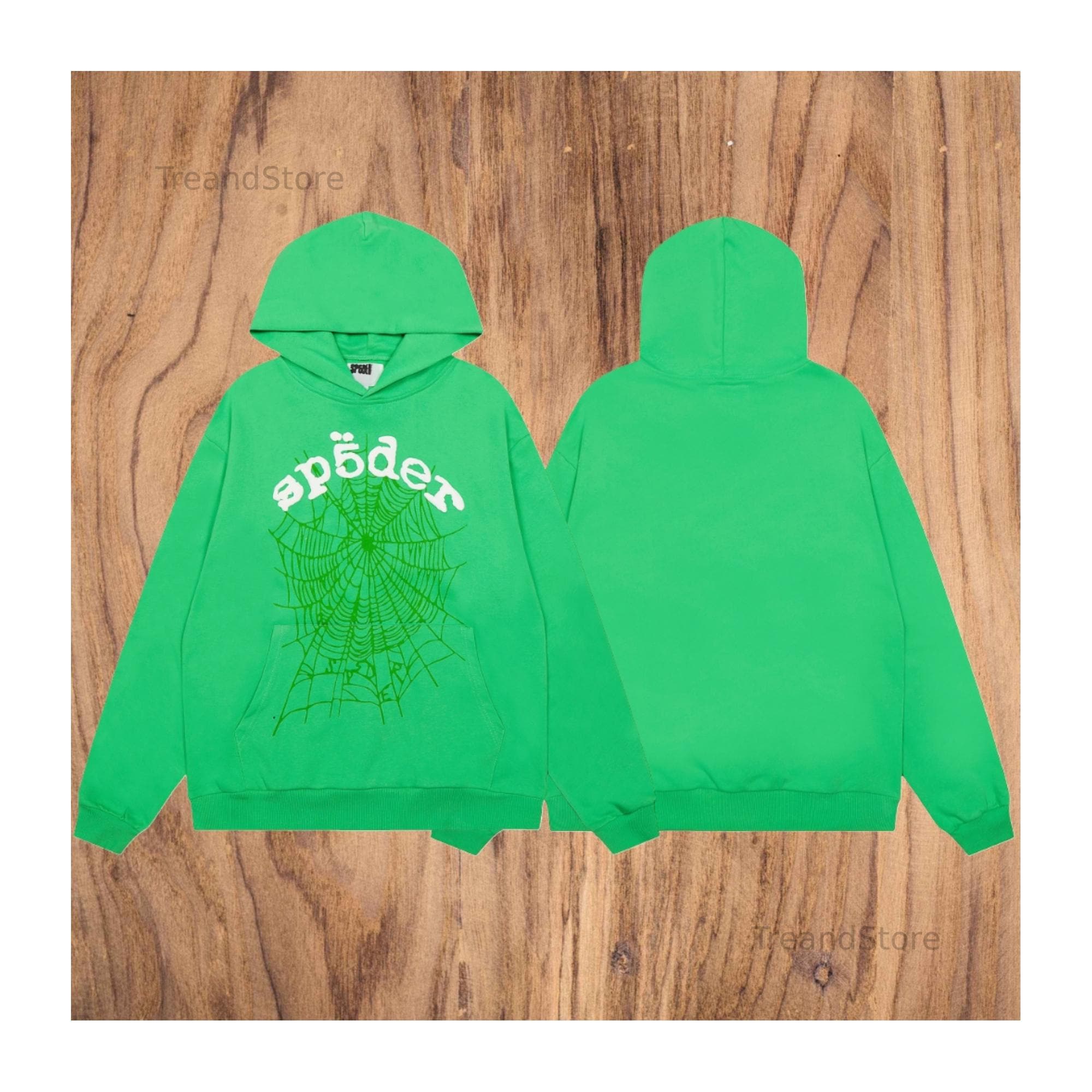 Sp5der green hoodie - Etsy 日本