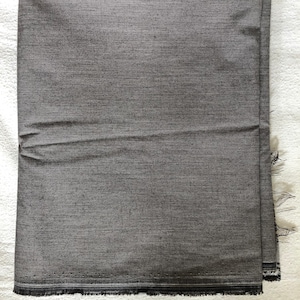 DESTASH Stretch Twill Suiting Fabric 2 yards - Neutral Gray Brown Fabric