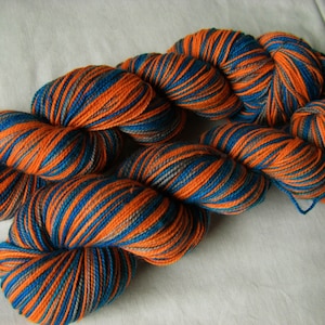 Self Striping Superwash Merino and Nylon Fingering - Penelope - Top of Your Game