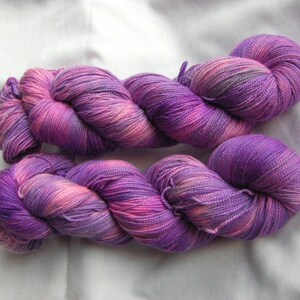 Superwash Merino Seide Fingering / Sockengewicht - Poppin&#39;