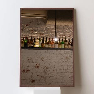 Wine Bottles -Inspired Digital Art Print – Melbourne  | High-End Aesthetic Wall Decor