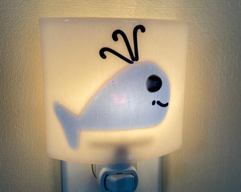 Happy Whale Night Light