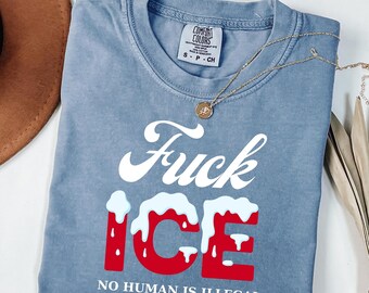 Komfort Farben: Kein Mensch ist Illegal Shirt : Human Right Tee