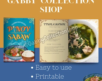 Pinoy Sabaw: un libro electrónico digital con recetas de sopa filipina