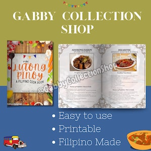 Lutong Pinoy – Gerichte (Digitale Rezeptseiten Tagalog-Englisch)