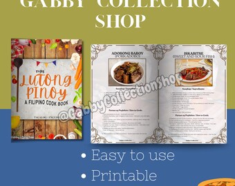 Lutong Pinoy – Platos (Páginas de recetas digitales tagalo-inglés)