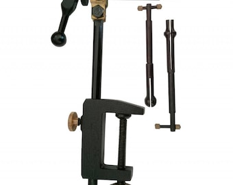 Rotary Fly Tying Vise - Practical Fly Fishing Vise with 360 Degree Rotation and Multiple Adjustments - Fly Fishing Gift
