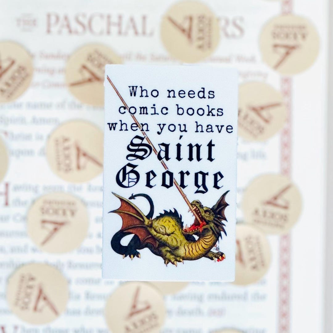 Orthodox Saint George Sticker - Orthodox Child Gift - Orthodox Gift ...