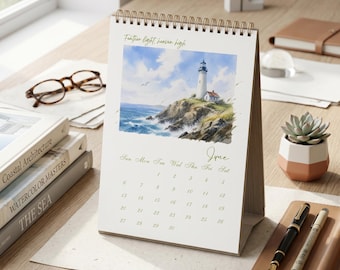 Wild & Free 2027 Calendar | Watercolor A4 Planner (Digital Download)