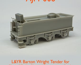 L&YR Barton Wright Tender Kit OO Gauge – 3d Printed Resin Model