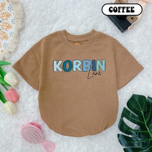 Custom Name Boy Bubble Romper, Summer baby clothes, Baby Boy Clothes, Baby Shower Gift, Cute Baby Girl Clothes, Infant Outfits