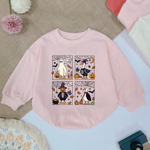 Funny Goose Halloween Outfits, Spooky Season, Halloween Goose Baby Romper, My 1st Halloween, Ghost Halloween baby clothes, Baby Shower Gift