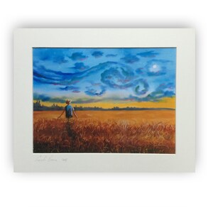 Vincent Van Gogh, Van Gogh dreams of the starry night print