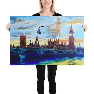 Mary Poppins London Poster