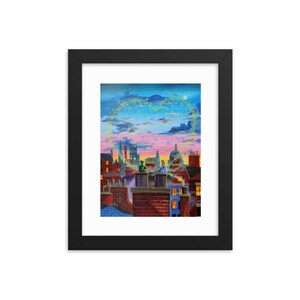 Peter Pan framed art print