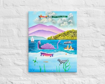 Loch Ness Canvas print