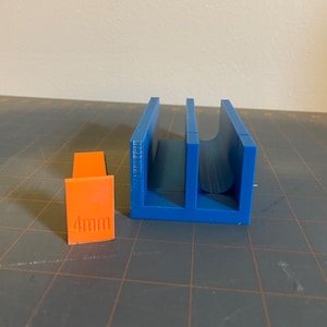 20mm wide Measurement Tray, TRAY ONLY, Sliding Tray for 20mm Combo Clay Slicer, Polymer Clay Tool, 3D Printed, Slicer Not Included