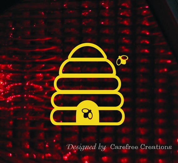 Items similar to Skep Rear Brake LIght vinyl decal (Set of 2) Yellow