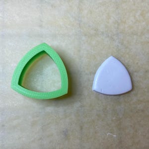 Puffy Triangle Cutter, Geometric Shape, Clay Cutter, Cookie Cutter, Fondant Cutter, 3D PLA Printed