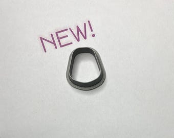 Rounded Trapezoid Cutter, Geometric Shape, Clay Cutter, Cookie Cutter, Fondant Cutter, 3D PLA Printed