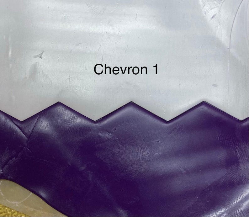 Chevron Edge Cutter, Geometric Shape, Minimalist Shape, Cookie Cutter, Fondant Cutter, 3D PLA Printed image 4