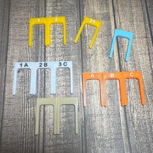 Open Bead Tray, Individual Bead Cups, Bead Pods, Great for Peyote Brick Loom Stitch, Miyuki Beads, 3D Printed