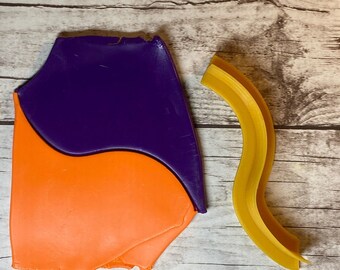 Wave Edge Cutter, Geometric Shape, Minimalist Shape, Cookie Cutter, Fondant Cutter, 3D PLA Printed