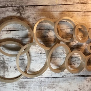 Cortador de arcilla circular, forma geométrica, cortador de galletas, cortador de fondant, impreso en PLA 3D