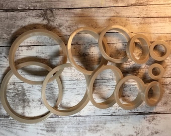 Circle Clay Cutter, Geometric Shape, Cookie Cutter, Fondant Cutter, 3D PLA Printed