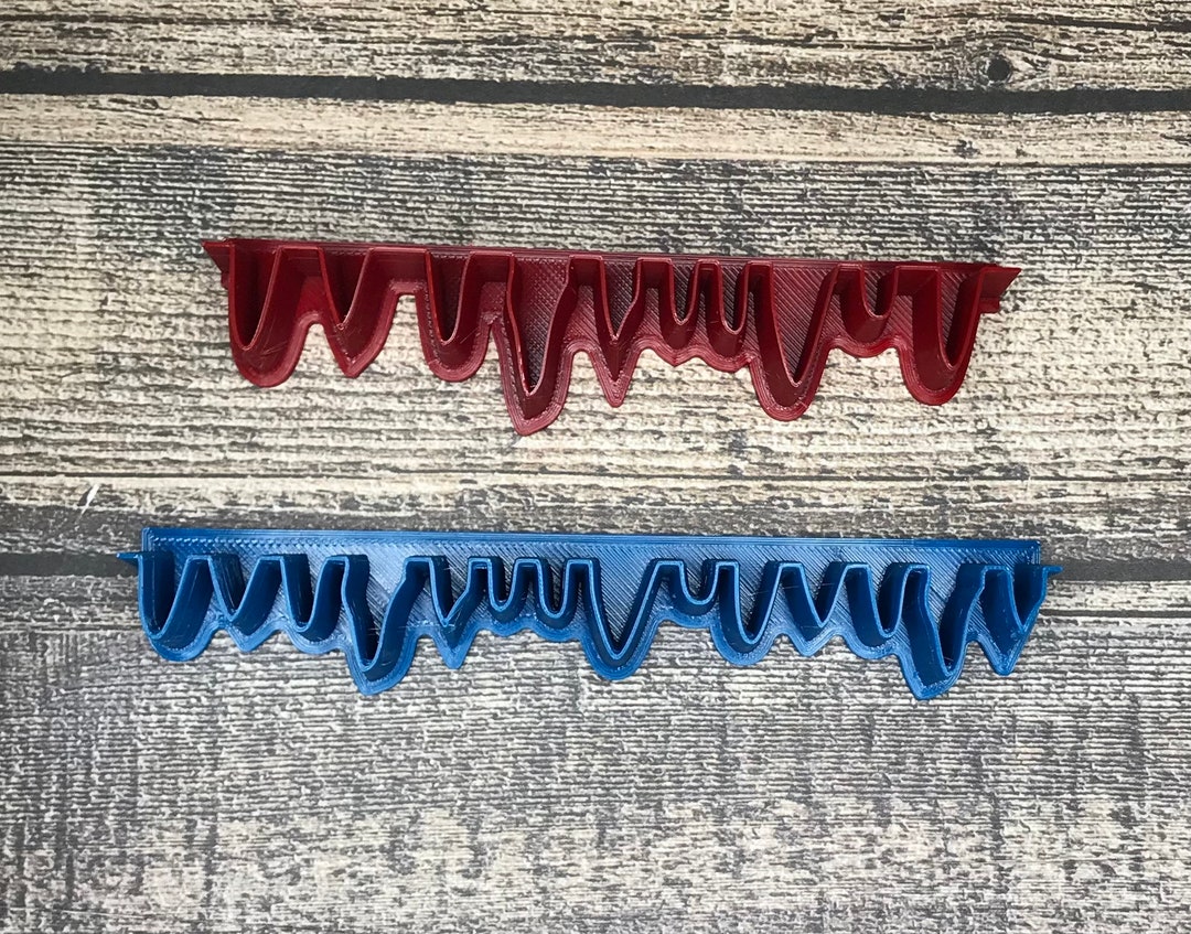 Icicle Edge Cutter, Geometric Shape, Minimalist Shape, Cookie Cutter ...