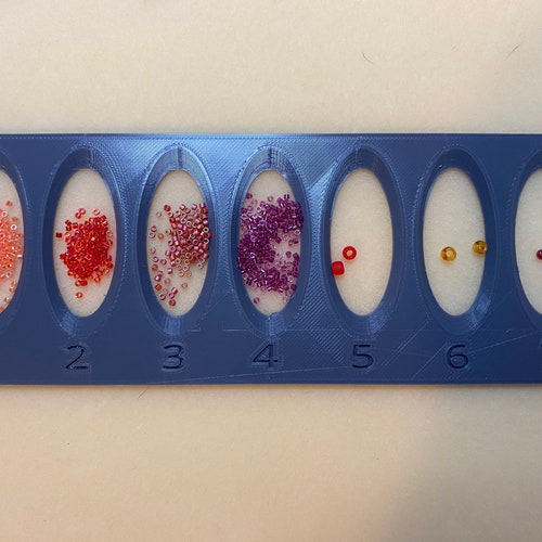 Bead Organizer Great for Peyote Brick Loom Stitch Miyuki Etsy