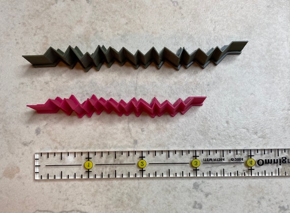 Zig Zag Edge Cutter Geometric Shape Minimalist Shape Cookie | Etsy