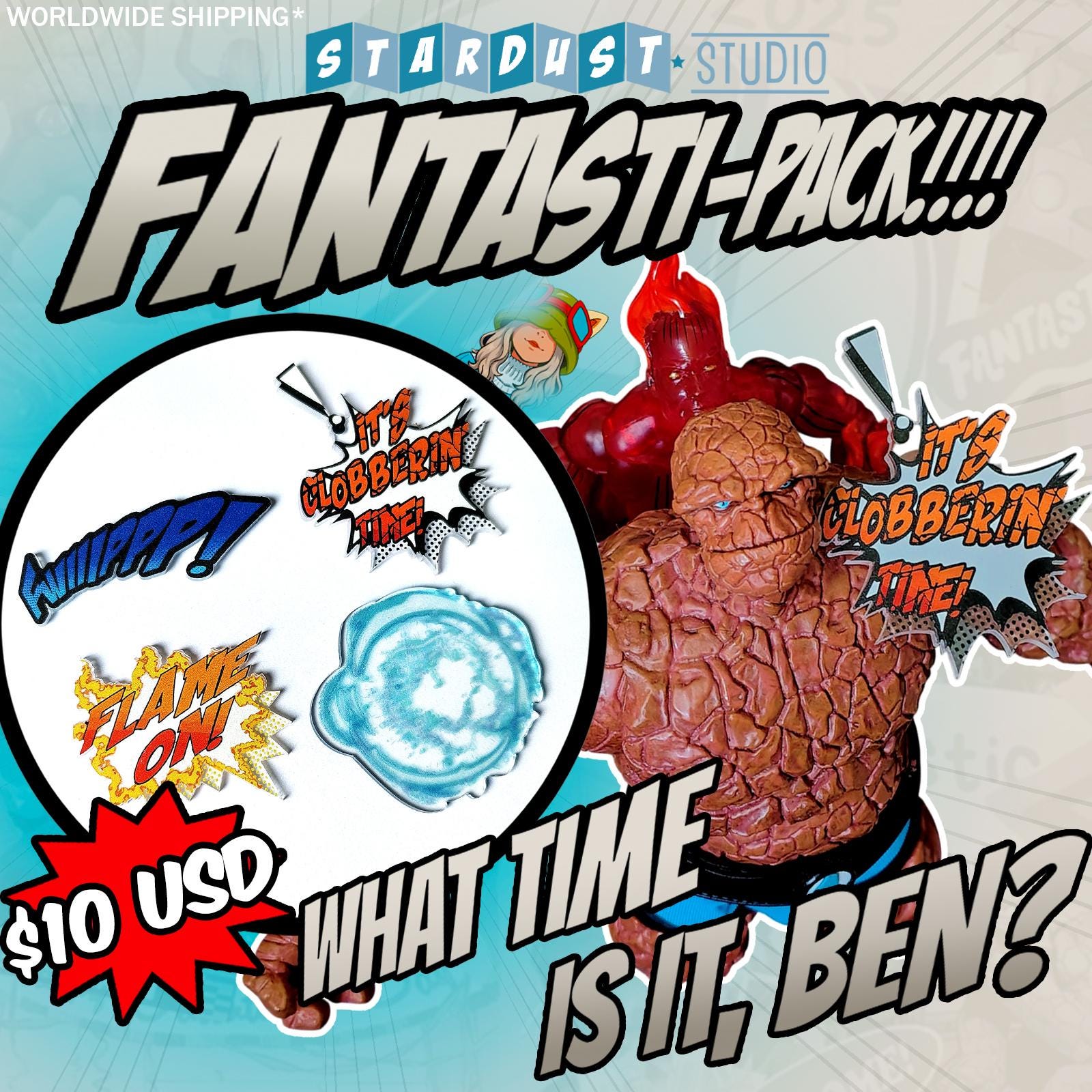 Fantastic 4 toys - Etsy 日本