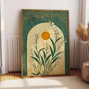 Lienzo estético para pared: impresión de calidad, decoración colorida y moderna para sala de estar, dormitorio o habitación infantil.