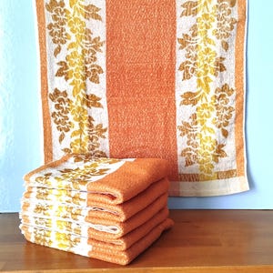 Vintage 70s 80s Cotton Terry Towel