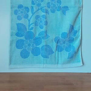 Vintage 70s 80s Cotton Terry Towel