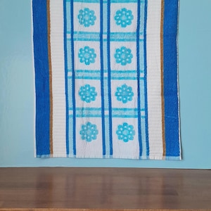 Vintage 70s 80s Cotton Terry Towel